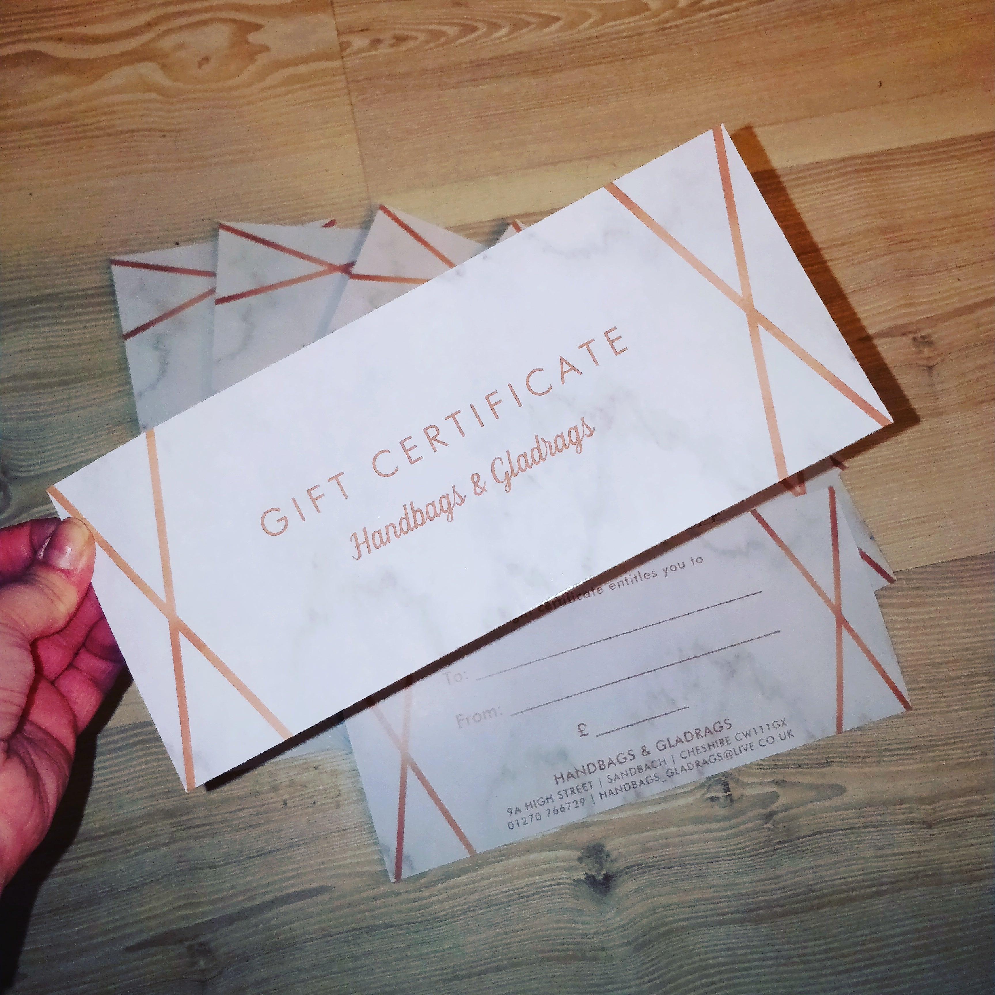 Printed Gift Voucher